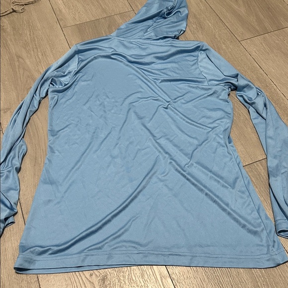 Blue Hiking light weight Hoodie size large - Picture 3 of 7